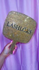 Crystal Handheld Custom Mirror