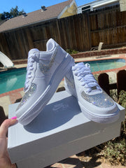 Crystalized Sneakers in Bling