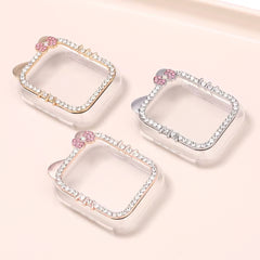 Bling Cartoon Style Watch Cover and Strap with Rhinestones