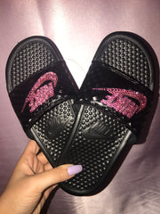 Bling Sparkle Rhinestone Slides Sandals