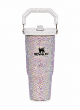 Custom Top Handle Bling 30 oz Tumbler