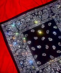 Crystal Bandana in Bling