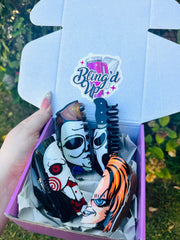 Horror Friends Hair Clips 4 BUNDLE PACK