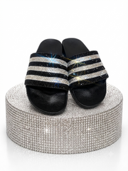 Bling Adidas Slides