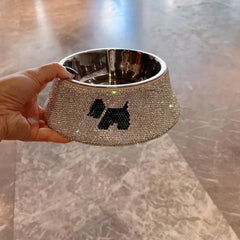 Crystal Bling Pet Bowl