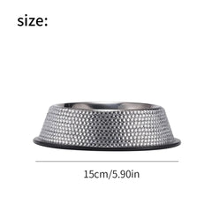 Crystal Bling Pet Bowl