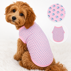 Bling Pet Shirt Rhinestone Dog Clothing