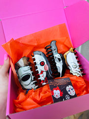 Horror Friends Hair Clips 4 BUNDLE PACK