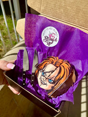 CHUCKY FRIENDS TIL THE END HAIR CLIP BUNDLE PACK OF 4