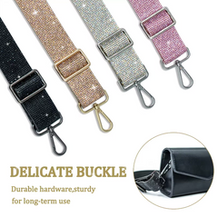 Glimmer Rhinestone Bag Strap