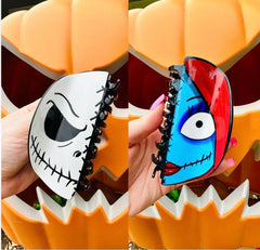 Jack & Sally Hair Clip