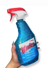 Crystalized Windex Bottle