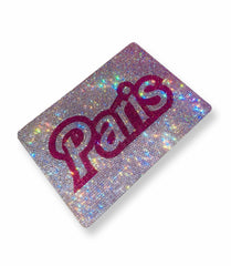 Crystal Laptop Cover with Name