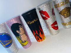 Custom Crystal Bling Tumbler