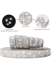 Crystal Rhinestone Self Adhesive Strips