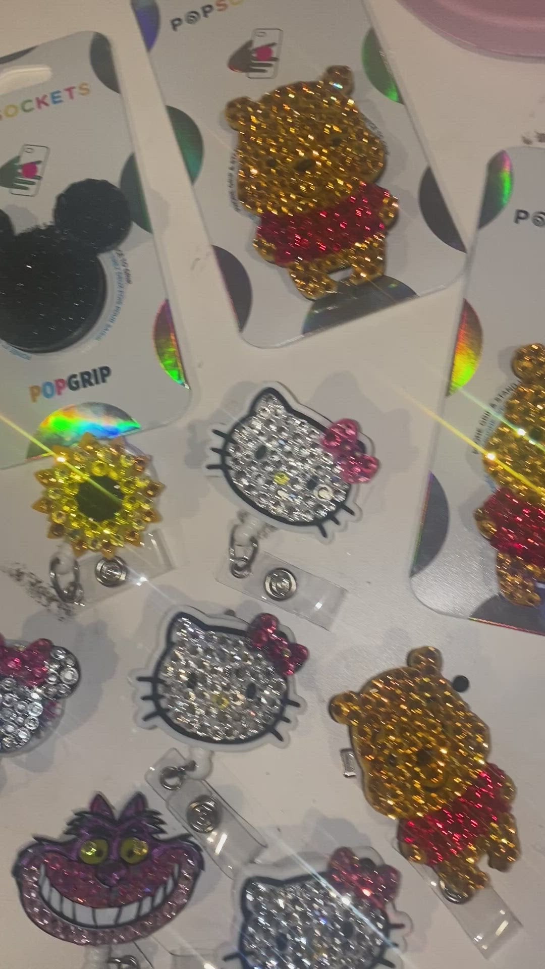 Custom Bling Badge Reel