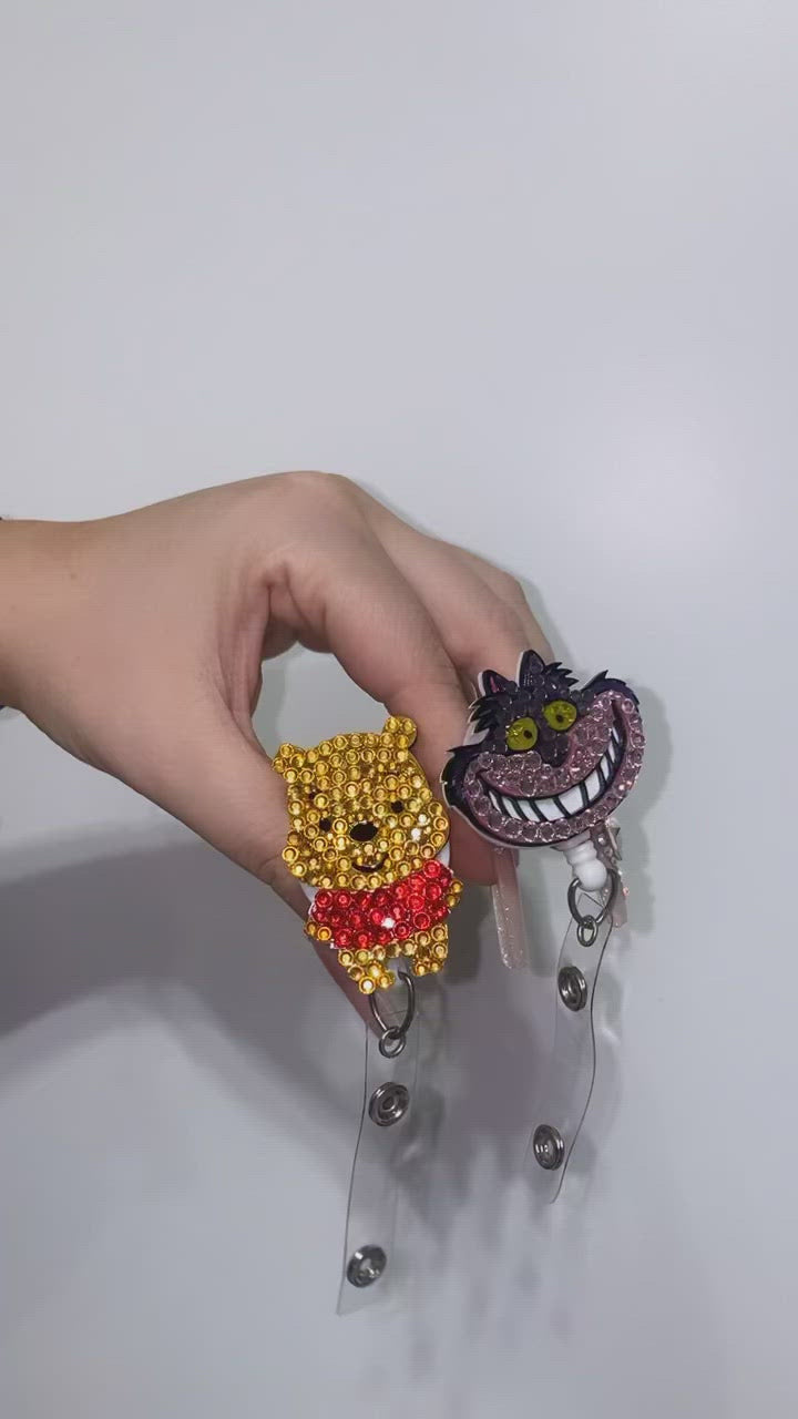 Custom Bling Badge Reel