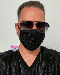 Crystalized Face Mask