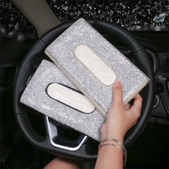 Crystal Visor Tissue Holder