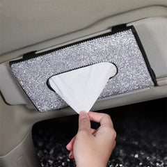 Crystal Visor Tissue Holder