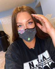 Crystalized Face Mask