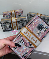 Diamond 10k Money Bag
