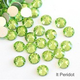 LIGHT GREEN FlatBack Stones