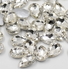 Tear Drop 3D Stones