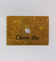 Crystal Laptop Cover with Name