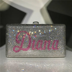 Custom Crystal Clutch
