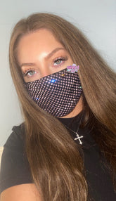 Crystalized Face Mask