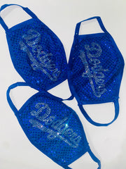 Crystalized Face Mask