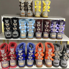 Bling Bow Boots