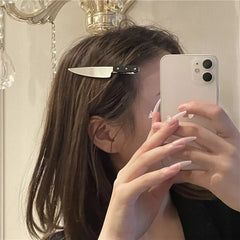 Knife Hair Clip