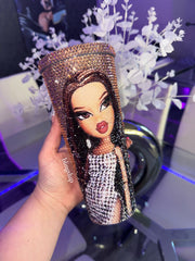 Custom Crystal Bling Tumbler