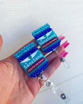 Custom Bling Badge Reel