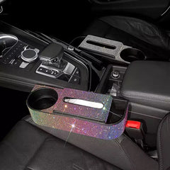 Bling Seat Gap Drink & Tissue Holder