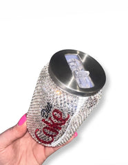 Crystal Bling Custom Drink Tumbler