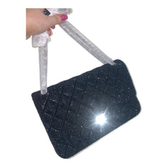 Crystalized Quilted Purse