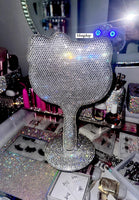 Crystal Hello Kitty LED Vanity Mirror