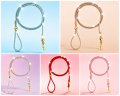 Luxury Rhinestone Bling Pet Leash