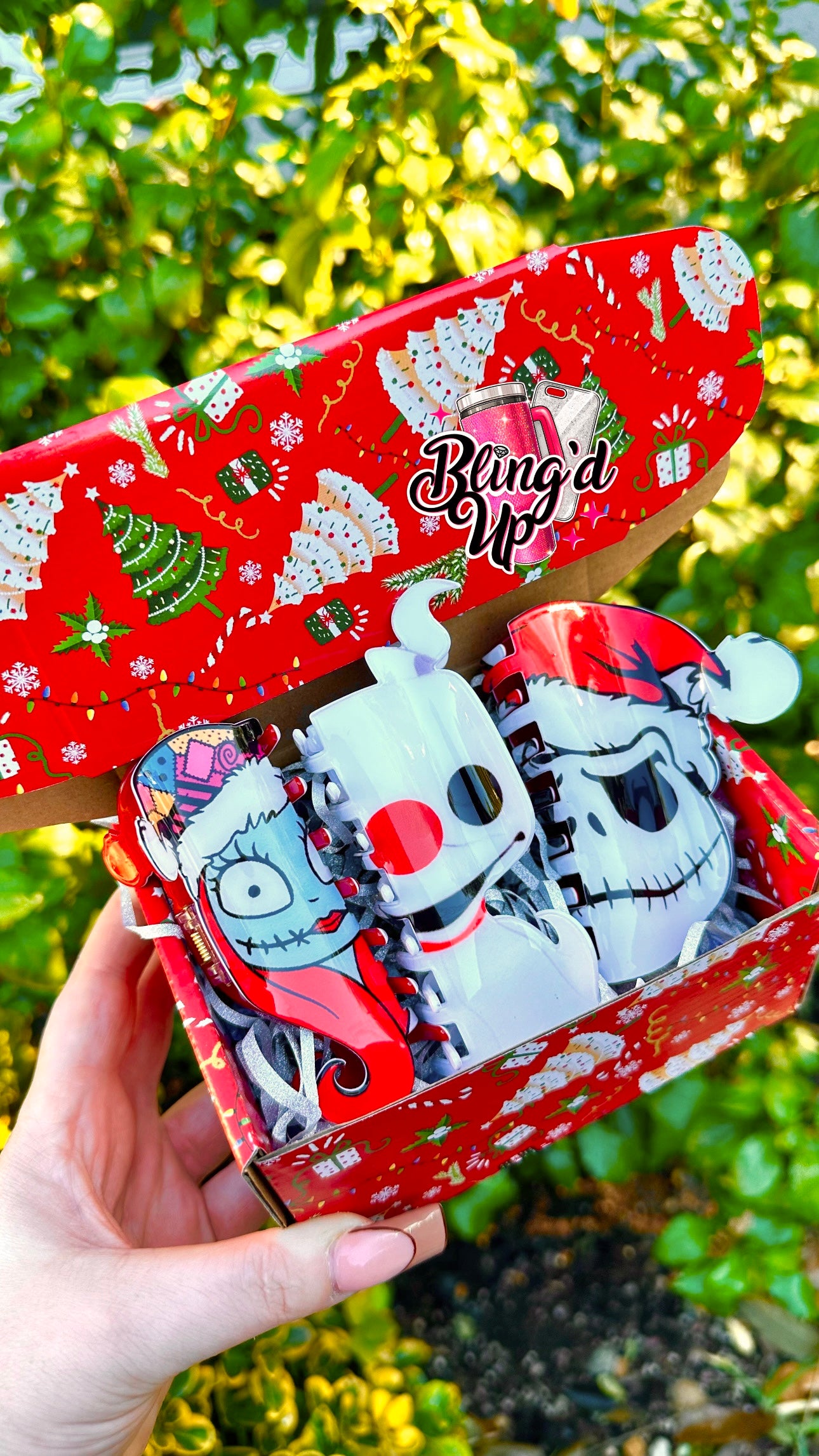 NIGHTMARE BEFORE CHRISTMAS HAIR CLIP BUNDLE PACK