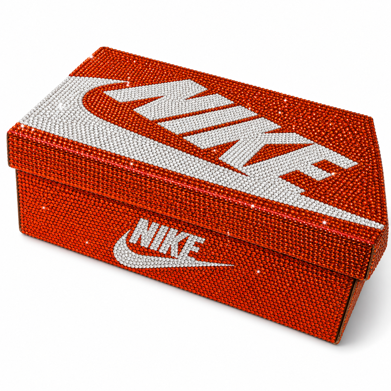 Custom Crystal Bling Shoe Box