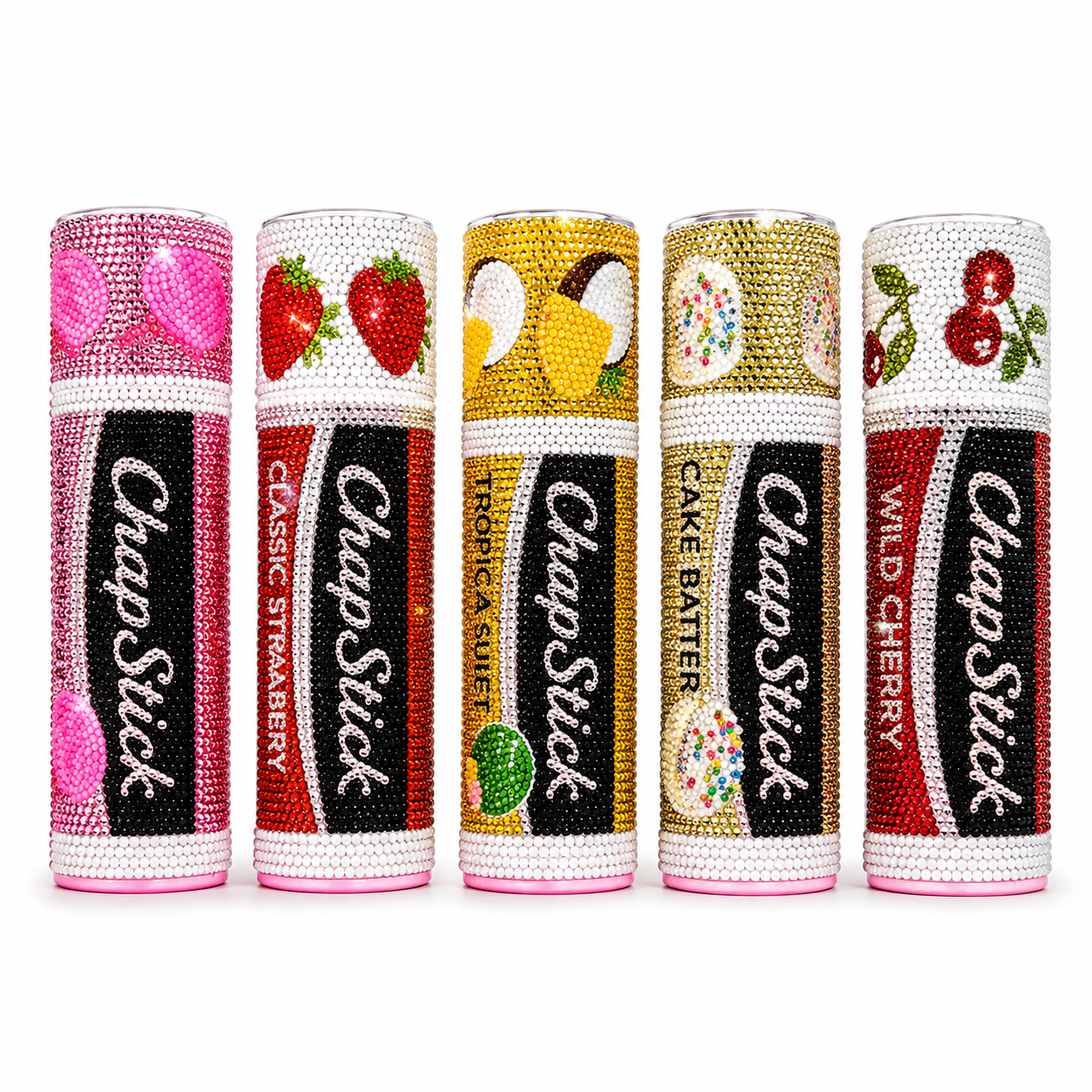 Crystal Bling Chapstick Tumbler