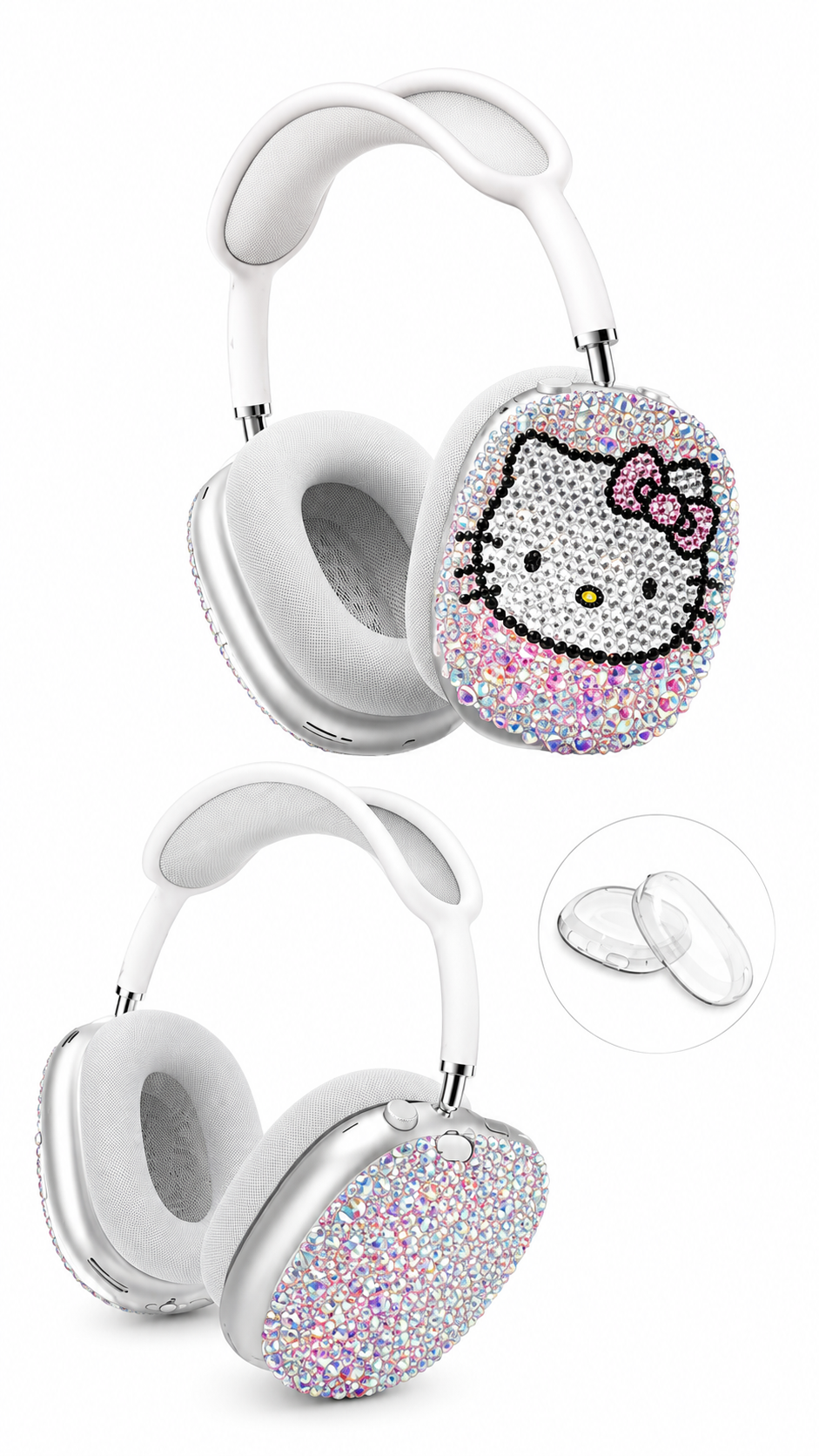 Custom Crystal Airpod Max Headset Covers