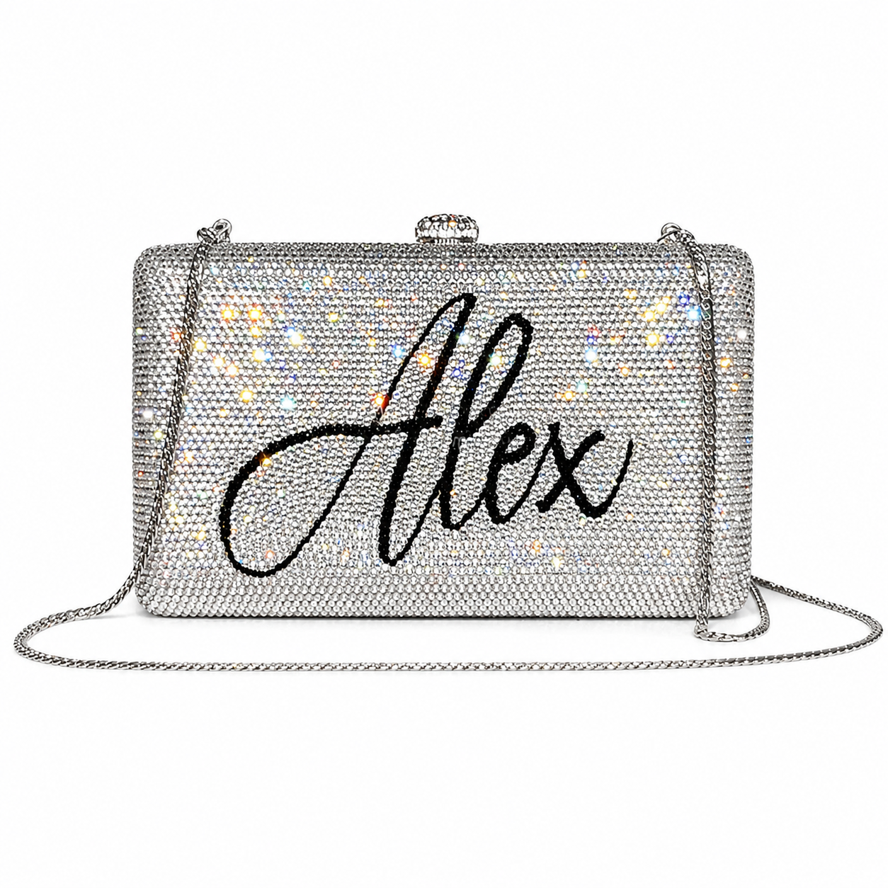 Custom Crystal Clutch