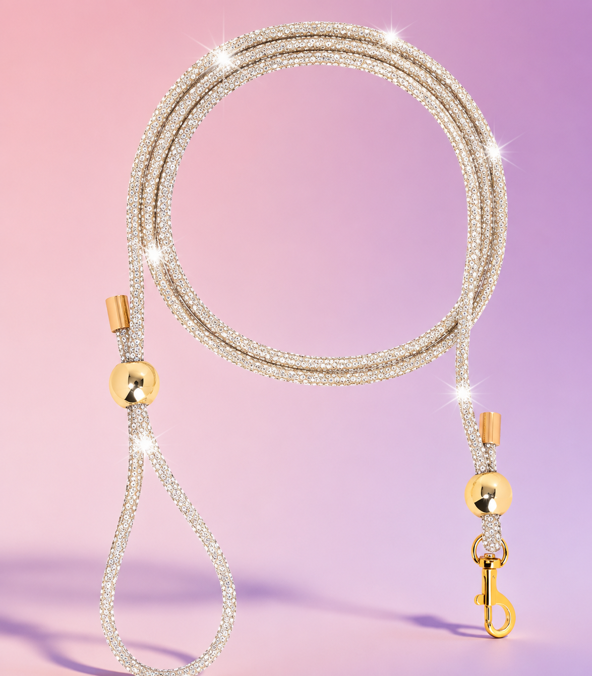 Luxury Rhinestone Bling Pet Leash