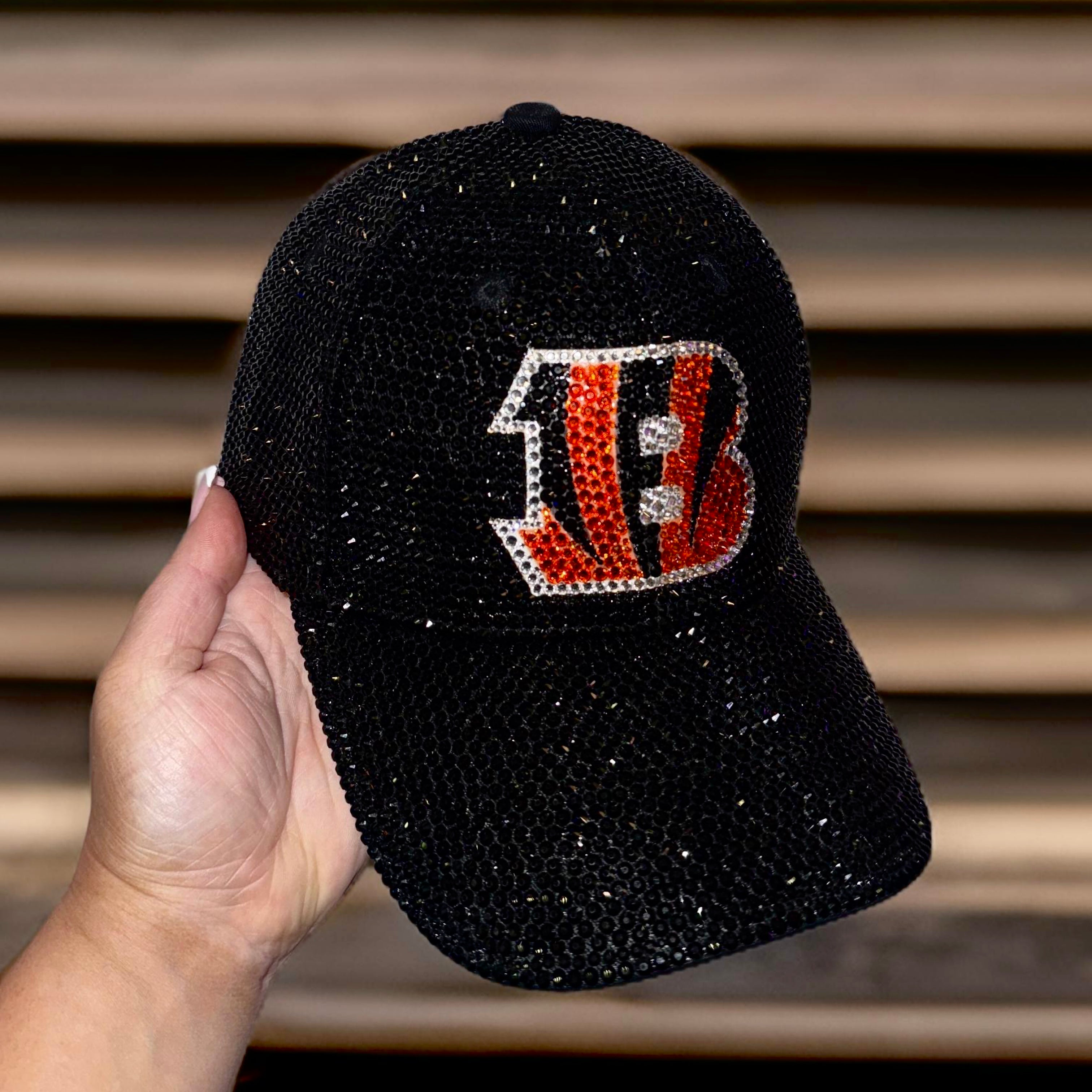 Custom Embellished Hat Bass Pro Custom Embellished Hat – The Brand By Teneshia B main image 3