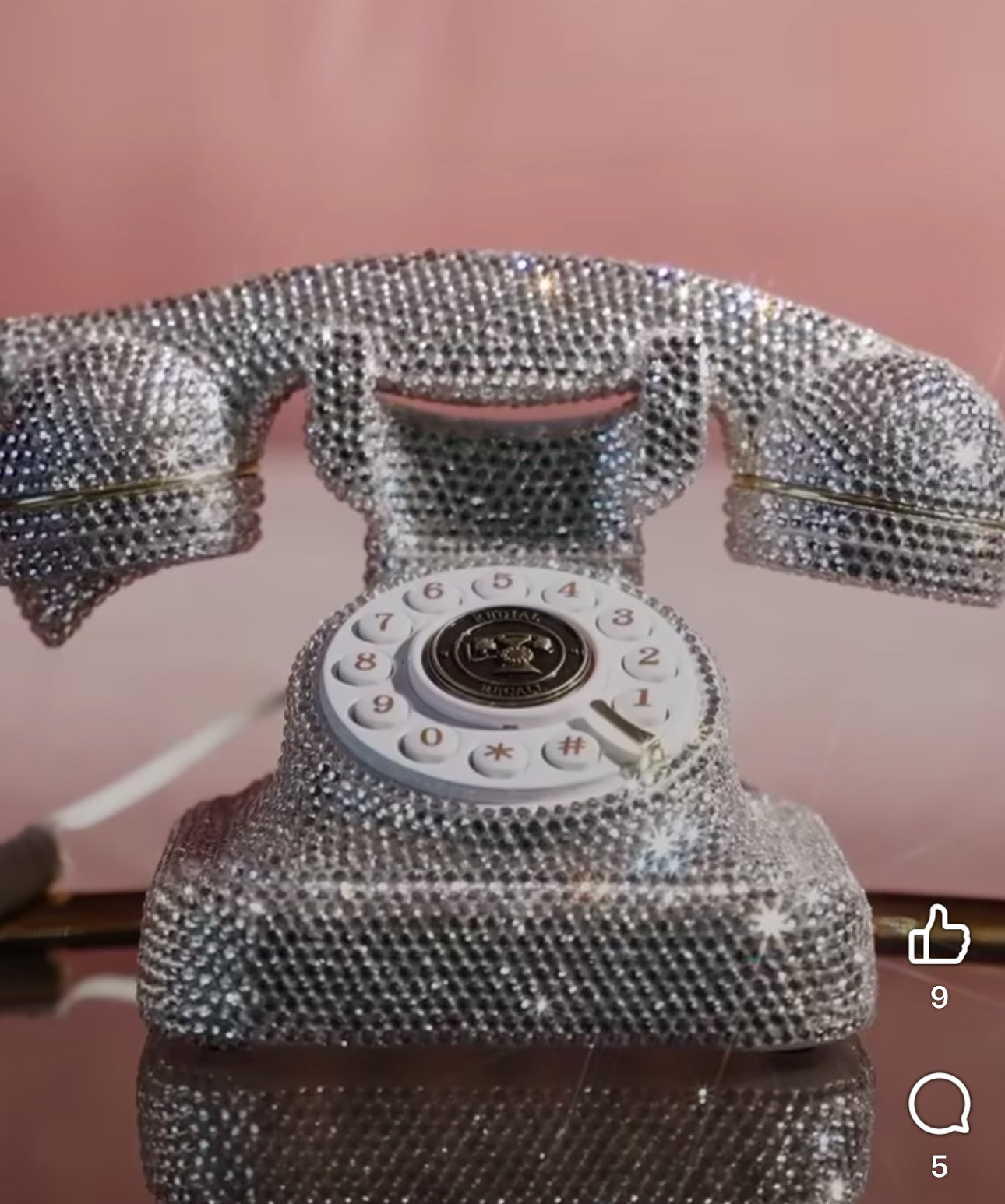 Bling Wired Telephone