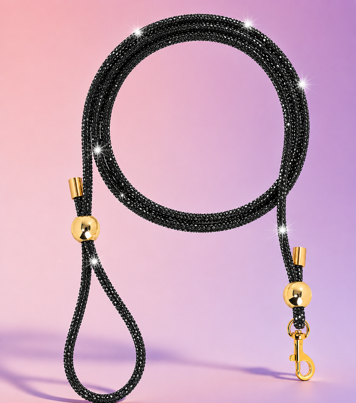 Luxury Rhinestone Bling Pet Leash